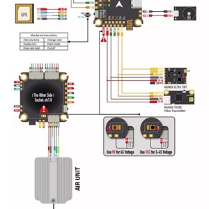 ชุดควบคุมการบิน <span class=keywords><strong>MAMBA</strong></span> MK4 <span class=keywords><strong>F722</strong></span> 216MHz 4-6S พร้อม OSD สำหรับโดรนแข่ง FPV ICM42688P แม่พิมพ์ส่วนตัวจากกวางตุ้ง - Product Image 6