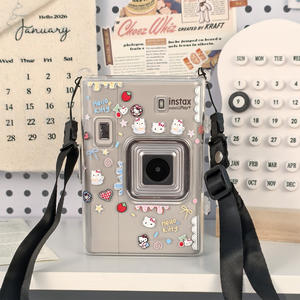 เคสป้องกัน เคสใส สติ๊กเกอร์ครีม KT สำหรับอินสแต็กซ์ มินิ ลิเพลย์โปร่งใสกันกระแทก - Product Image 2