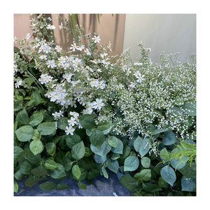 Usine de fleurs artisanales Yulong, feuilles de patate douce artificielles, lianes de 55 cm, vertes, décoration de mariage, plantes d'intérieur - Product Image 5
