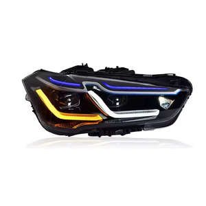 Faros Delanteros SJC para <span class=keywords><strong>BMW</strong></span> <span class=keywords><strong>X1</strong></span> F48 F49 2016-2019, Luces Delanteras LED Láser de Alta Calidad, Luces de Circulación Diurna - Product Image 3