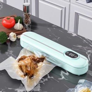New Home Digital Display Automatic Vacuum Sealing Machine Household Kitchen <b>Plastic</b> Sealing Packaging Machine With10 Vacuum Bags - Product Image 3