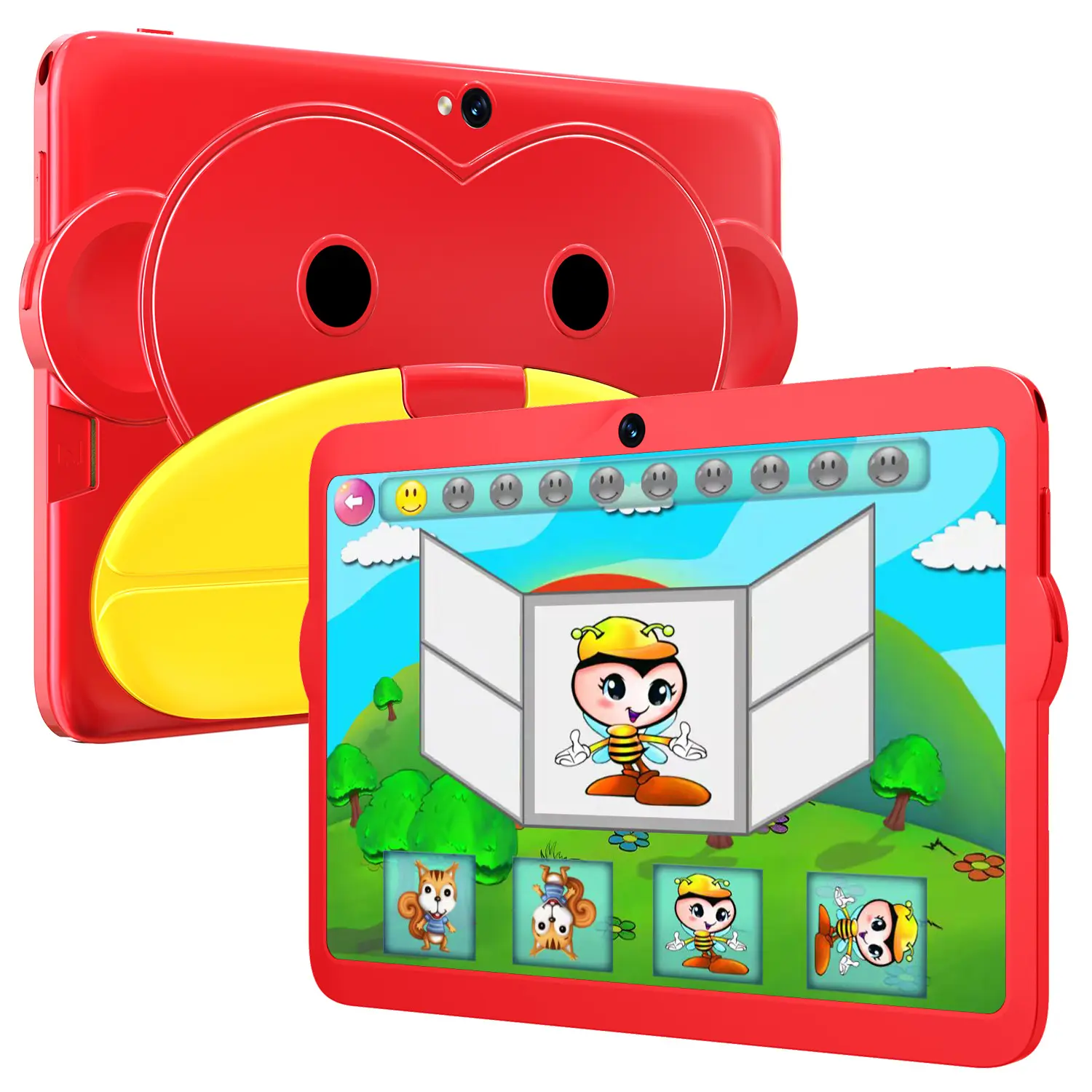 Q8C2 Wholesale OEM Android Tablet 7 Inch Smart Pad Touch Screen Android Panel PC Music Cartoon Film Learning Children Tablet PC