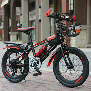 Vélo de Montagne pour Enfants 18 20 <span class=keywords><strong>22</strong></span> 24 <span class=keywords><strong>Pouces</strong></span> avec Système de Frein à Disque Fourche en Acier Pédale Ordinaire pour Garçons et Filles de 3 à 8 Ans - Product Image 2