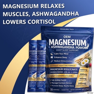 Fórmula Nocturna Avanzada, Polvo de Ashwagandha con Magnesio y KSM66, Alivia el Estrés y Mejora la Duración del Sueño - Product Image 4