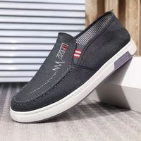 Chaussures de sport et de loisirs tendance Hongyan, respirantes et polyvalentes, en toile pour hommes