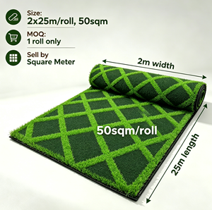 <span class=keywords><strong>Gazon</strong></span> artificiel réaliste de 25 mm, pelouse <span class=keywords><strong>synthétique</strong></span> naturelle pour jardin, patio, décoration de cour, entretien facile, <span class=keywords><strong>gazon</strong></span> paysager - Product Image 2