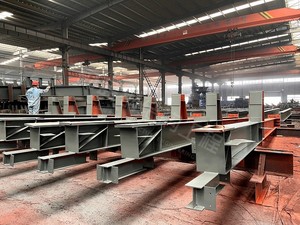 Composants de structure en acier soudé de haute qualité, peints, design personnalisé, cadre en acier installé sur <span class=keywords><strong>site</strong></span> - Product Image 4