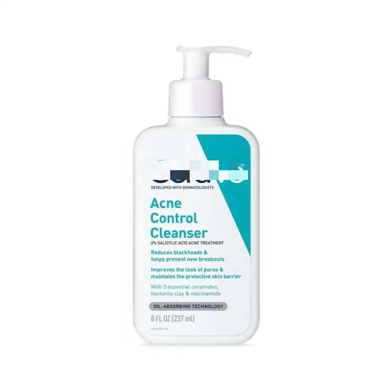 237ml Cerav 2% Salicylic Acid Facial Cleanser Oil Control Moisturizing Anti-aging Acne Control Facial Cleanser Body Lotion