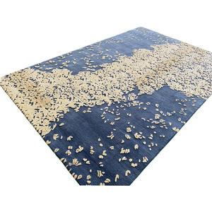 พรมขนสัตว์ทอมือแบบสั่งทำ รูปทรงสี่เหลี่ยมผืนผ้า ขนสัตว์ 81-90% เย็บมือ สำหรับใช้ในสำนักงาน โรงแรม และเชิงพาณิชย์ - Product Image 4