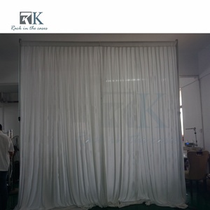 Easy Install Pipe and Drape Kit Backdrop for Trade show Booth Wedding Decor - Product Image 2