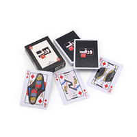 Service d'impression sur mesure de cartes à jouer durables en PVC finition brillante avec étui de rangement – Prix usine pour la publicité