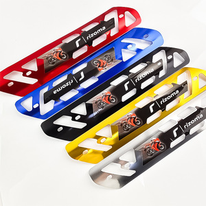 Protector de calor para escape de motocicleta Qiangye, cubierta protectora para piezas de modificación de motocicletas de calle. - Product Image 3