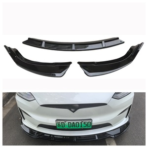 Welta Nouveau Kit de Lame de Pare-chocs Avant Large en ABS+PP de Haute Qualité à Fixation par Boulons pour Tesla Model X 2021-2023 - Product Image 1