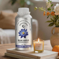 Minyak Nymphaea Caerulea Berkualitas Tinggi Blue Lotus Absolute untuk Meditasi, Bantuan Tidur, Relaksasi Mendalam, 100% Minyak Bunga Teratai Biru Murni