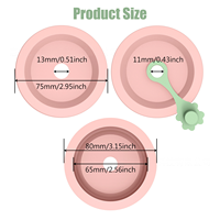 Couvercles en silicone pour bocaux Mason avec trou pour paille, de qualité alimentaire, pour boisson et bouchons anti-fuite