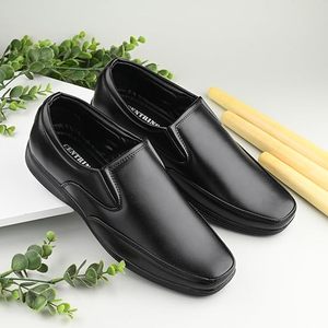 Chaussures habillées en cuir pour hommes |   Chaussures Derby Classiques Décontractées à Enfiler, Fabriquées à la Main, de Haute Qualité, Élégantes, Confortables et Durables - Product Image 1