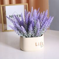 Ornamen Bunga Plastik Injeksi Simulasi Realistis Dekorasi Floral Ruang Tamu Pengaturan Kulkas