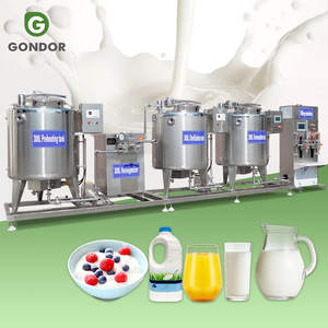Máquina Procesadora de Línea de Producción Industrial para Yogur Griego Completo a Base de Leche de Camello y Vaca - Product Image 1