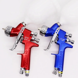 <span class=keywords><strong>Pistolet</strong></span> de pulvérisation haute pression DEVIDISS GFG Pro HVLP, buse de 1,3 mm, 600 ml, alimentation <span class=keywords><strong>pneumatique</strong></span>, 250 PSI, garantie 3 ans, peinture automobile - Product Image 4
