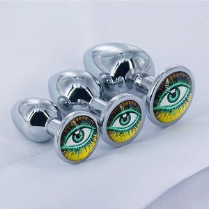 3 Pcs Stainless Steel Anal Butt Plug Fantasy Sex Restraints Bondage <strong>SM</strong> Anal Stimulation <strong>Toy</strong> for Unisex Masturbation - Product Image 3