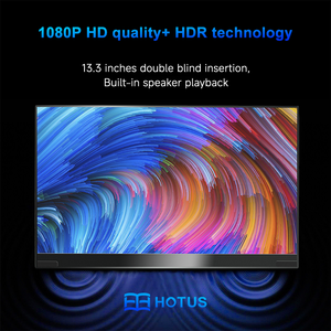 Monitor LED Portátil de 13.3 Pulgadas, 1080P Full HD, 400cd/ Brillo, IPS, con Altavoces Integrados y Tipo-C para PS5 - Product Image 5