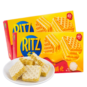 Vente chaude Ritzz Wafer Biscuits <span class=keywords><strong>Seven</strong></span>-layer Thick-cut Sea Salt Cheese Biscuit Sweet Creamy Filled Sandwich Biscuit And Cookies - Product Image 1