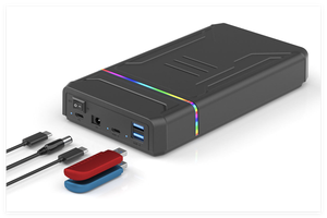 新品多機能2.<span class=keywords><strong>5</strong></span> /3.<span class=keywords><strong>5</strong></span>インチHDD/M.2 SSDダブル外付けハードディスクa to C 10Gbps外付け - Product Image 4