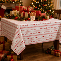 Nappe jetable en plastique PEVA couleurs assorties, techniques artisanales, livraison rapide pour fêtes à domicile