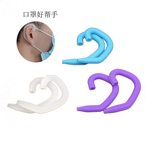 Gancho de silicona para mascarillas, alivia la presión en las orejas, cómodo y anti-dolor para usuarios de mascarillas - Product Image 1