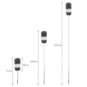 Tái Sử Dụng 280Cm Thêm Dài Làm Sạch Quạt Trần Rèm Sợi Nhỏ Khăn Lau Bụi Với Cực Mở Rộng - Product Image 6