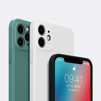 Coque de téléphone personnalisée de luxe avec logo, Funda en silicone TPU pour iPhone X, XR, XS, 11, 12, 13, 14 Pro Max Mini