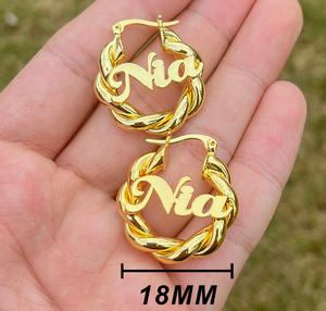 Uwin su misura in acciaio inox targhetta collana bracciale orecchini <span class=keywords><strong>donna</strong></span> personalizzato gioielli regalo per bambini - Product Image 6