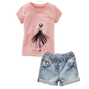 Ensemble de vêtements pour petites filles, vêtements pour enfants provenant de fournisseurs chinois - Product Image 1