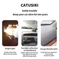 Housse de tableau de bord Luerman de luxe antidérapante 100% polyester avec motif brodé pour Lexus RX300 RX330 RX350 2004-2009
