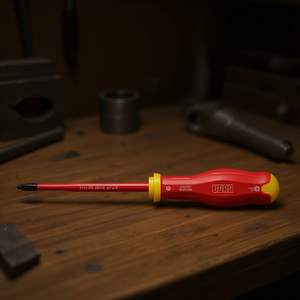 Destornillador 091 Vat con mango rojo y punta amarilla para trabajos de precisión - Product Image 3
