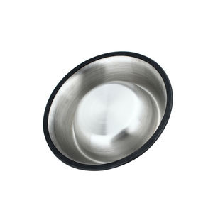 Alta Qualidade De Aço Inoxidável Inferior Eco-friendly Não-Slip Pet <span class=keywords><strong>Bowl</strong></span> Anel De Borracha Lovely Pet Alimentador Beber Tigela para Gatos Cães - Product Image 2