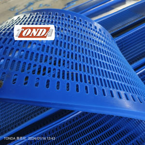 Tamis filtrant en polyuréthane MDI à flux inversé haute résistance pour équipement de forage, pour le criblage de matériaux humides et collants, marque TONDA - Product Image 5