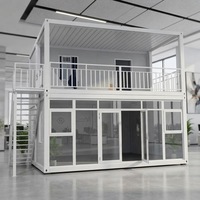 Conteneur d'habitation intégré, maison mobile, maison préfabriquée, conteneur résidentiel amovible, bureau