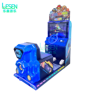 Machine de jeu d'arcade simulateur de course automobile pour enfants à monnayeur, en promotion