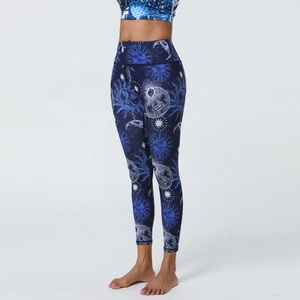 <span class=keywords><strong>Leggings</strong></span> Deportivos Casuales para Mujer, de Cintura Alta, Transpirables, Antibacterianos, con Logotipo Personalizado, Venta al por Mayor, <span class=keywords><strong>Leggings</strong></span> Estampados para Chicas - Product Image 6