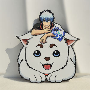 Vente en gros de badges en émail dur de haute qualité sur le thème de l'anime <span class=keywords><strong>Gintama</strong></span>, pour la décoration - Product Image 5