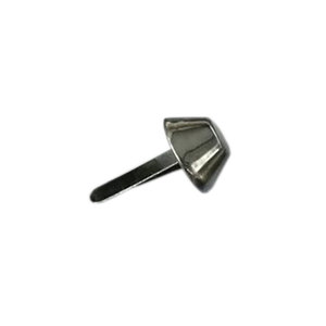 Rivets décoratifs 12x6mm pour base de sac, à deux pattes, en fer et acier inoxydable de haute qualité, collection Printemps 2024 - Product Image 4