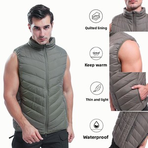 Nuovo <span class=keywords><strong>Gilet</strong></span> Tattico Invernale da <span class=keywords><strong>Uomo</strong></span>, 100% Poliestere, Slim-Fit, Imbottito, Caldo, Mimetico, per Sport all'Aperto - Product Image 3