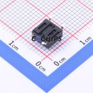 TC-6601-4.5-260G Tactile Switch SMD-4P,6x6mm Switch Single Pole Single Throw Round Button 2.6N Vertical Mount - Product Image 2