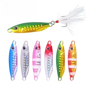 Fabbrica diretta 10g 15g 20g 30g 40g 50g Metal Jig Fishing Bait 8 colori Jigging Master in metallo duro di alta qualità - Product Image 1