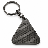 Porte-clés personnalisé avec motif texturé, logo personnalisable, promotionnel, vente en gros directe, souvenir, fabricant en gros