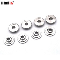 Kit de Arandelas de Retención de Titanio de Alto Rendimiento HRMin (Gr.5 Ti-6Al-4V) para Válvulas de Admisión y Escape de Automóviles y Motocicletas