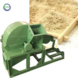 Diesel Gỗ Máy Xay Gỗ Chipper Shredder Máy Nghiền Gỗ Sử Dụng Cho Canh Tác Nấm