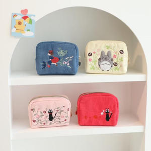 Sac organisateur cosmétique LOGO personnalisé dessin animé mignon fermeture éclair main portant petit baril <span class=keywords><strong>maquillage</strong></span> sac de rangement pour les femmes - Product Image 3