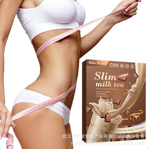 Té de Leche Slim 10g*10 Sobres 100g Bajo en Calorías Sin Azúcar Té para Bajar de Peso Bebida Alimentaria En Stock Venta al por Mayor Envío Rápido - Product Image 5